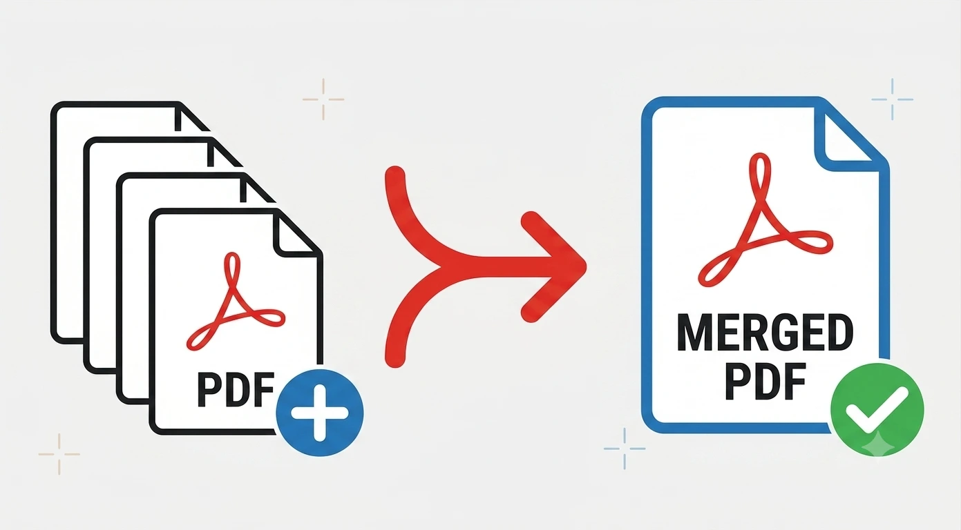 Merge PDF tool drag and drop upload and combine interface
