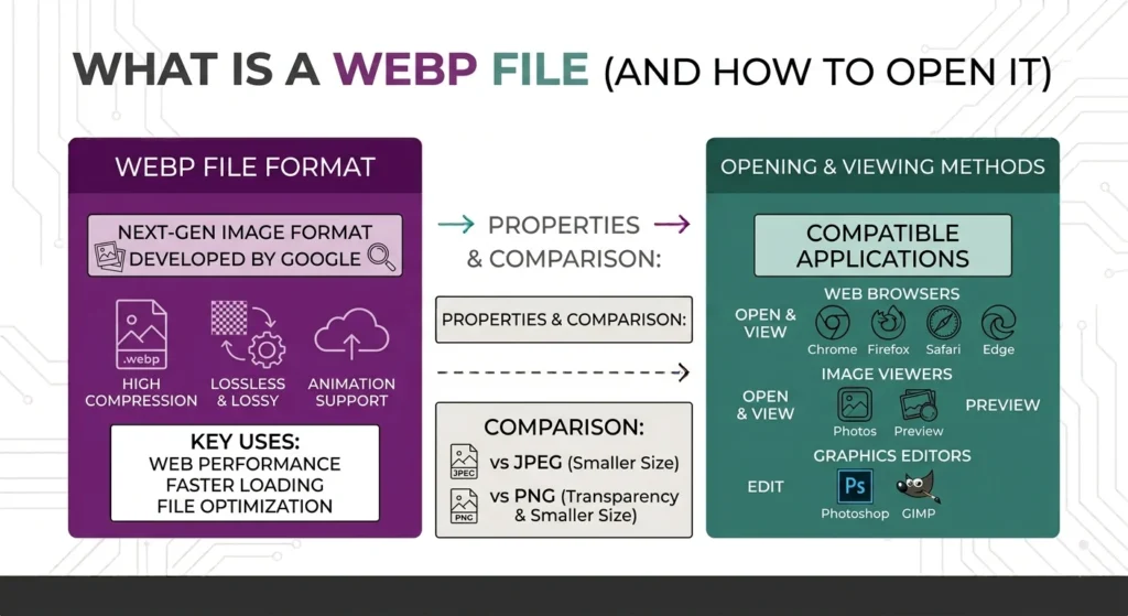 what is a webp file and how to open it