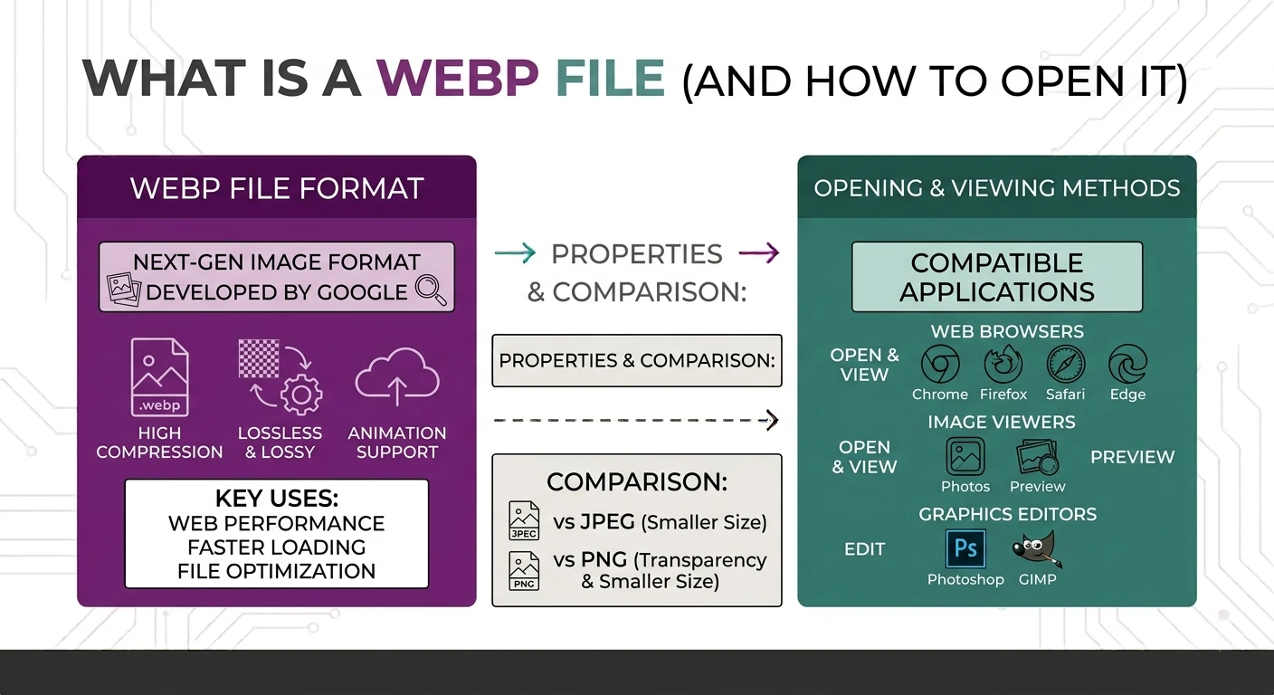 what is a webp file and how to open it