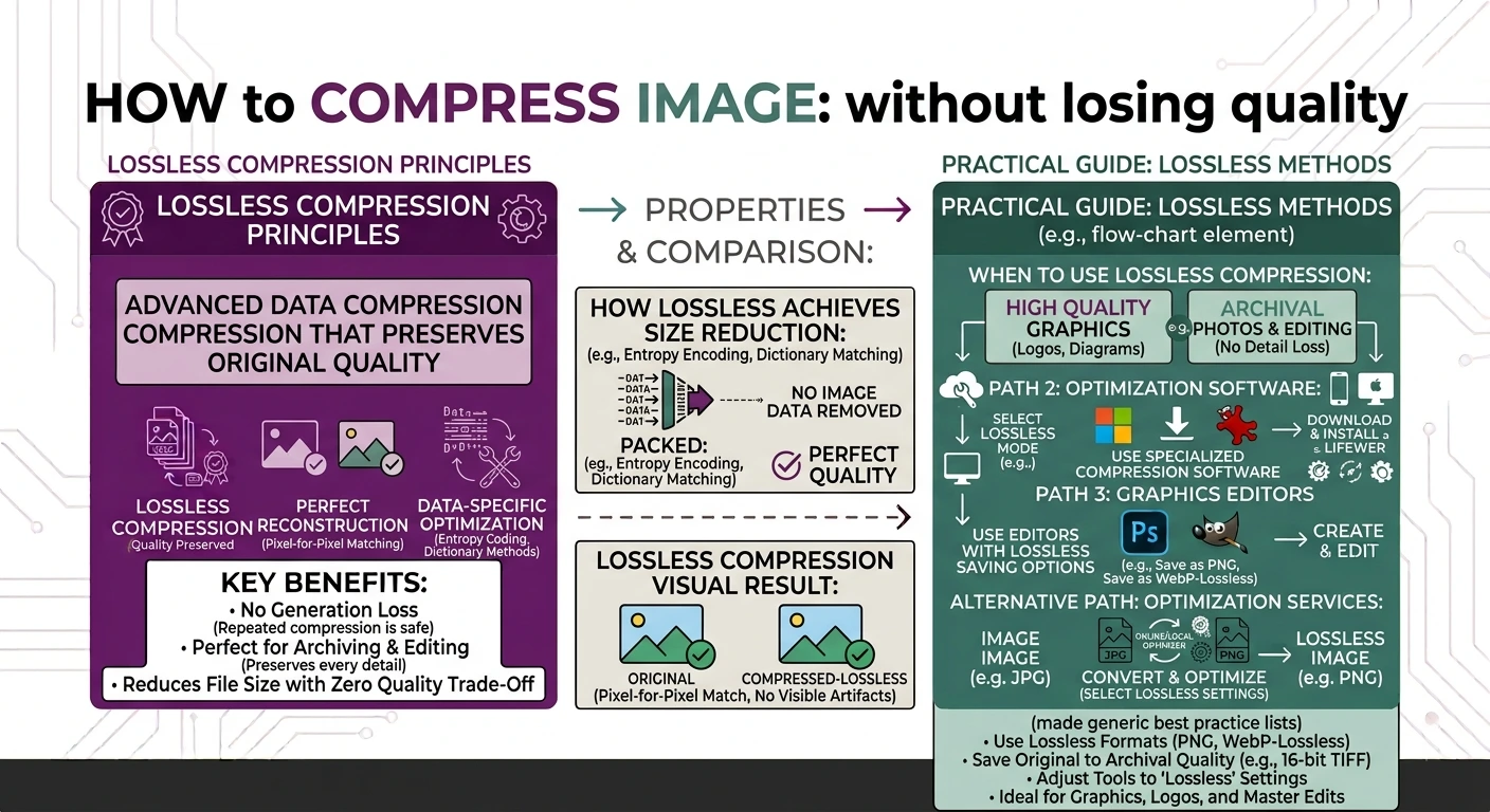 compress image without losing quality
