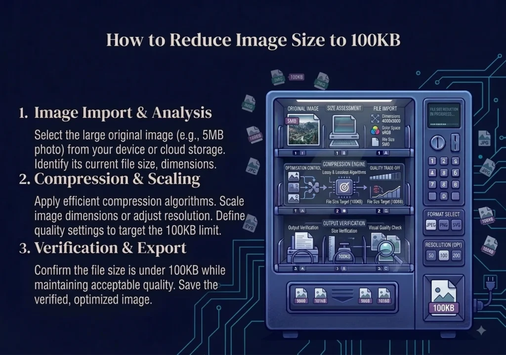 reduce image size to 100kb