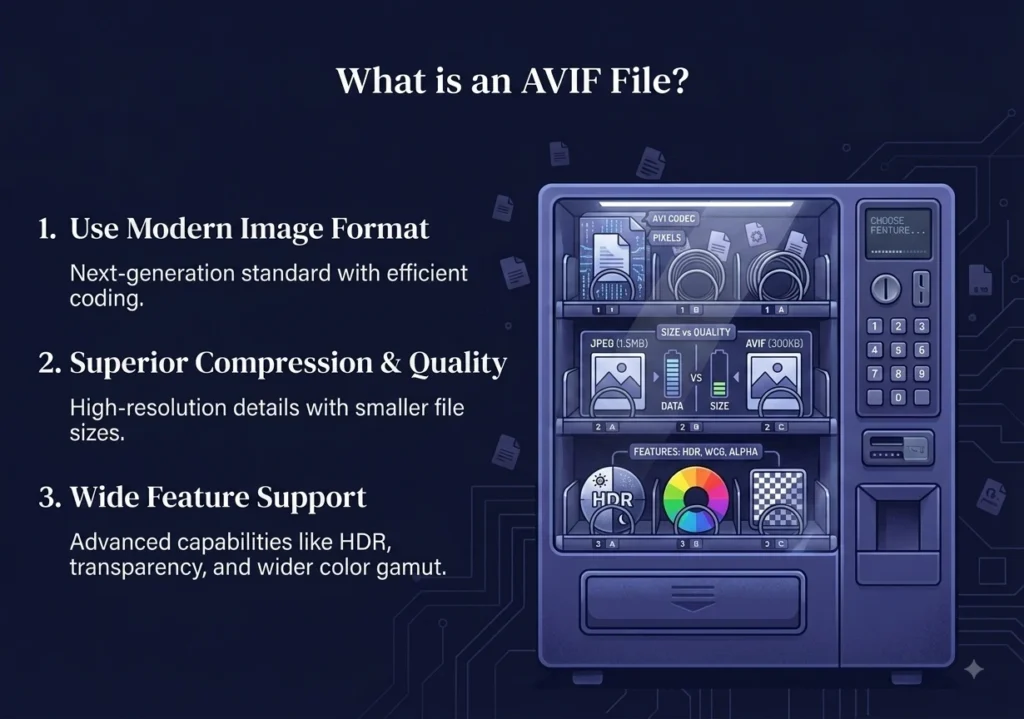 what is an avif file